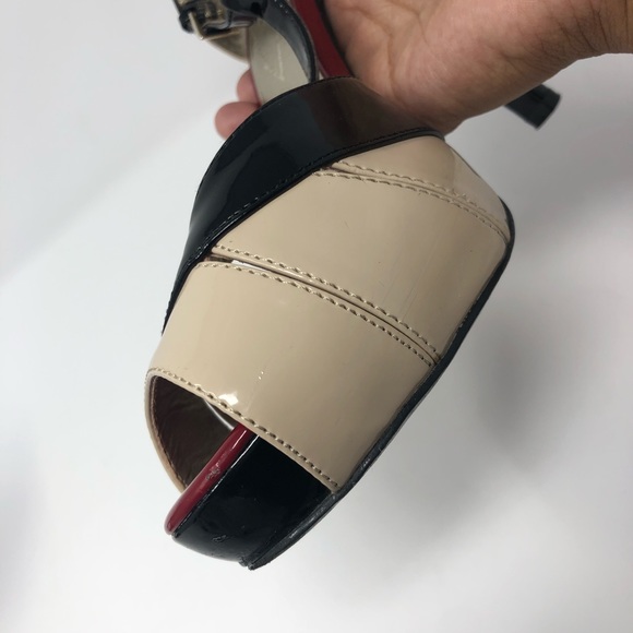 Guess platform pumps with T ankle strap open toe👠 - Picture 4 of 8